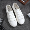 White Canvas Shoes Sports Tennis Women Shoes Autumn Flat Oxford Shoes Woman Female Wild Literary Shoes