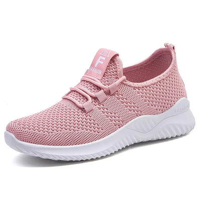 Shoes for women 2024 new casual fashion running shoes flying woven breathable women's shoes soft sole trend sneakers women