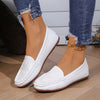 Women's casual single shoes are trendy and versatile, with flat bottoms and one foot loafers for comfortable Mary Jane shoes