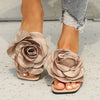 New Summer Ladies Going out to the Beach Flower Sandals